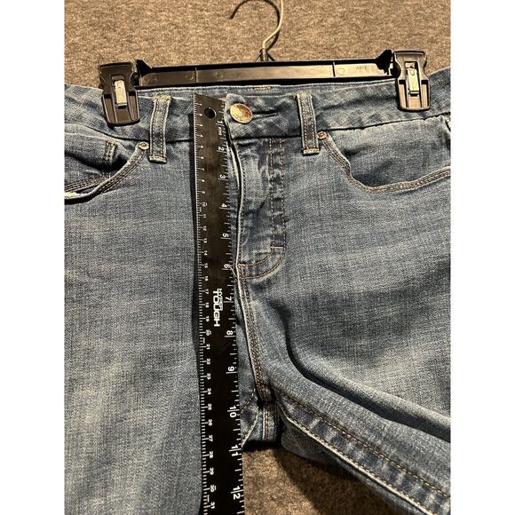 Seven7 Jeans Tummy-less High Rise Skinny Women’s Size 8 Med Blue 30x38 - Picture 4 of 8